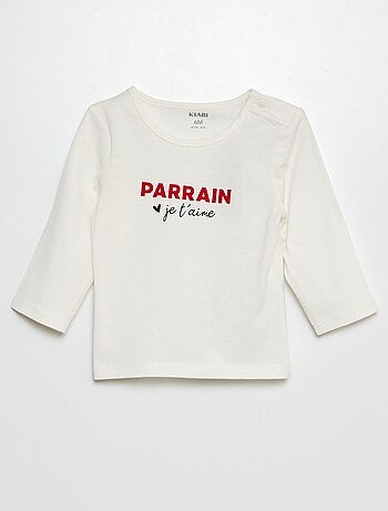 T-shirt con messaggio