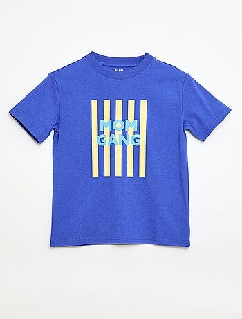 T-shirt con messaggio festa della mamma