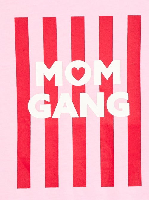 T-shirt con messaggio festa della mamma - Kiabi