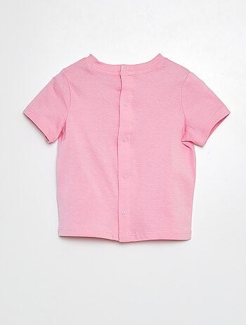 T-shirt con motivi ricamati