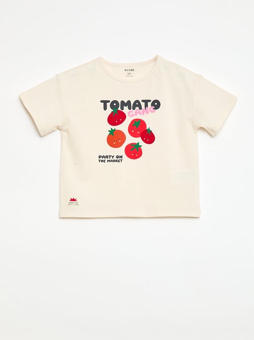 T-shirt con motivo - Kiabi