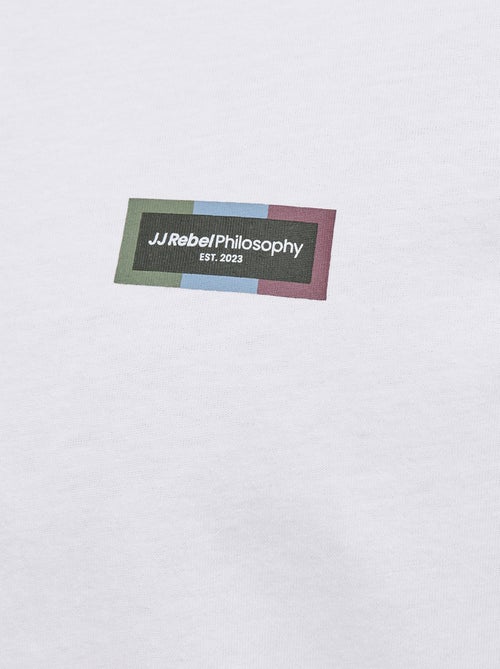 T-shirt con motivo in cotone 'JJ Rebel' - Kiabi