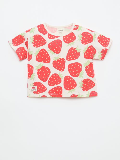 T-shirt con motivo - Kiabi