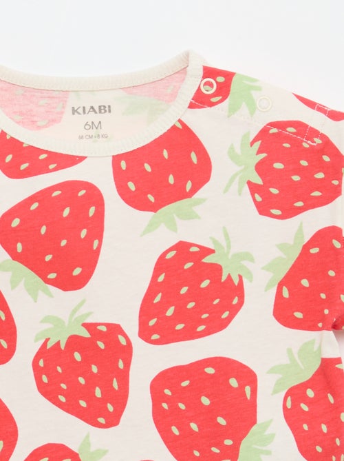 T-shirt con motivo - Kiabi