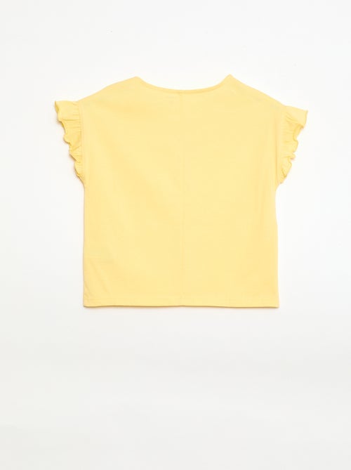 T-shirt con nodi decorativi - Kiabi