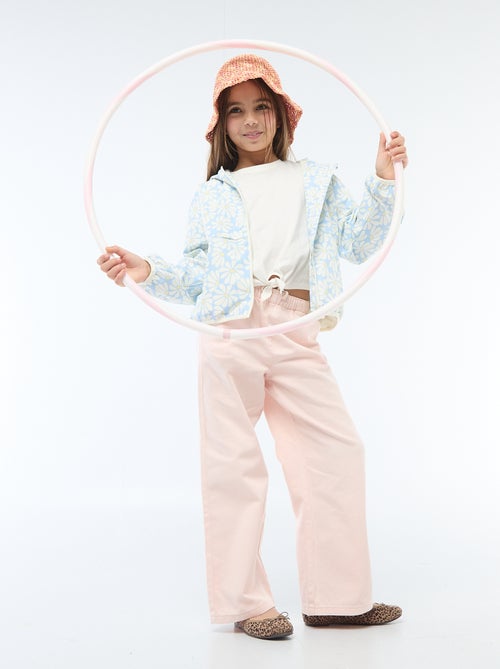 T-shirt con nodo in vita - Kiabi