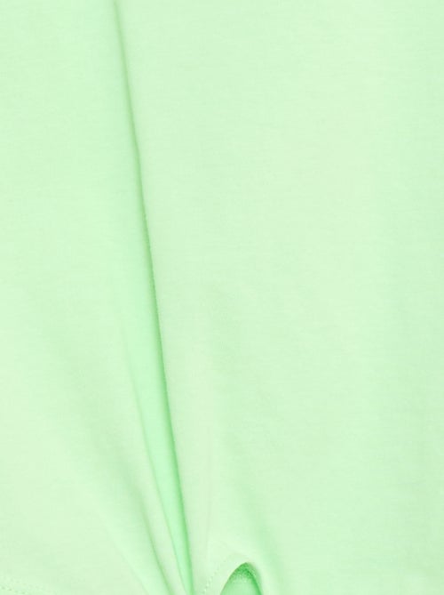 T-shirt con nodo in vita - Kiabi