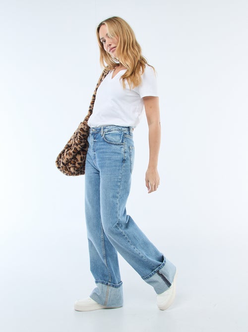 T-shirt con scollo a V - Kiabi