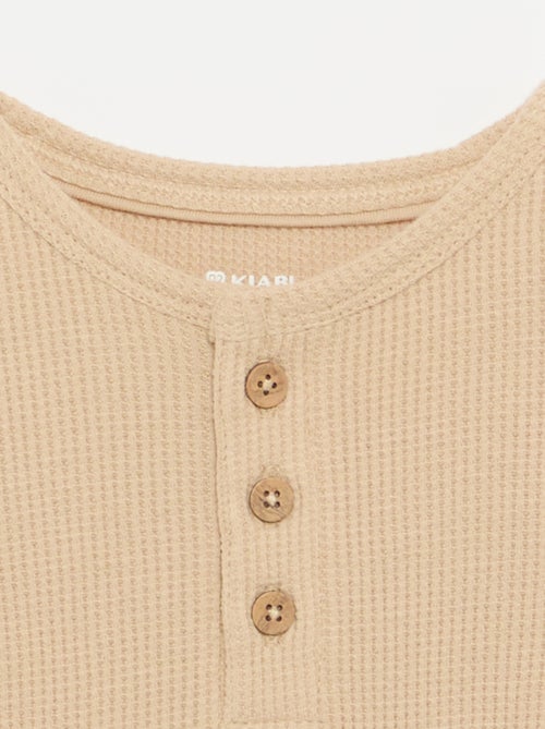 T-shirt con scollo alla tunisina - Kiabi