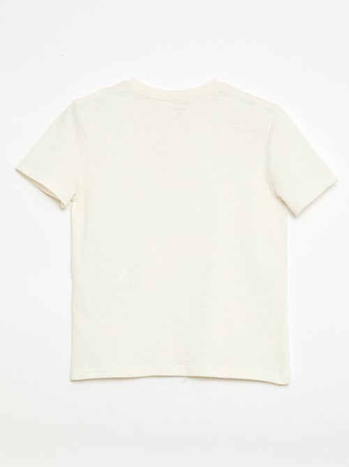 T-shirt con scollo alla tunisina - Kiabi