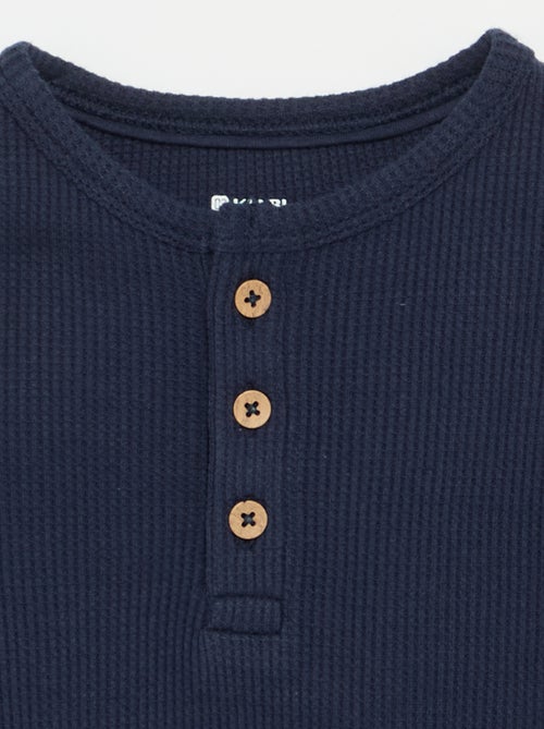 T-shirt con scollo alla tunisina - Kiabi