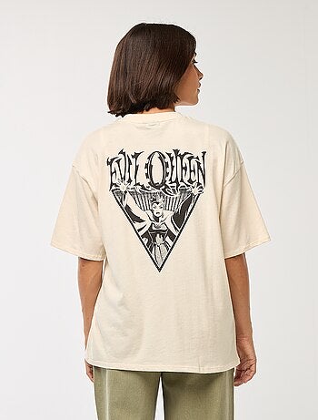 T-shirt con scollo tondo 'Cattivi' di 'Disney'