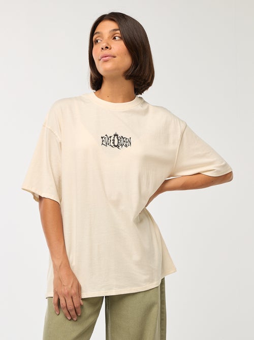 T-shirt con scollo tondo 'Cattivi' di 'Disney' - Kiabi