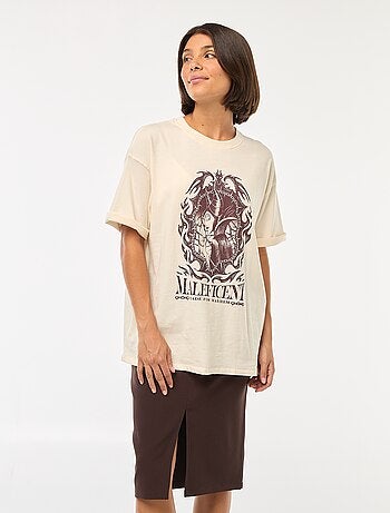 T-shirt con scollo tondo 'Cattivi' di 'Disney'