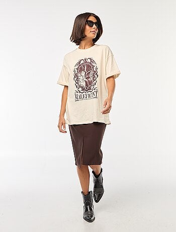 T-shirt con scollo tondo 'Cattivi' di 'Disney'