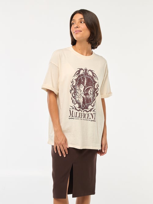 T-shirt con scollo tondo 'Cattivi' di 'Disney' - Kiabi