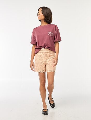 T-shirt con scollo tondo 'Cattivi' di 'Disney'