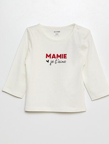 T-shirt con scritta
