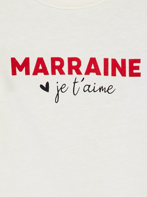 T-shirt con scritta - Kiabi