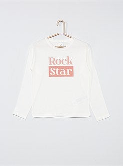 T-shirt con scritta - Kiabi