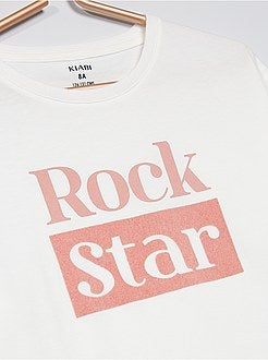 T-shirt con scritta - Kiabi