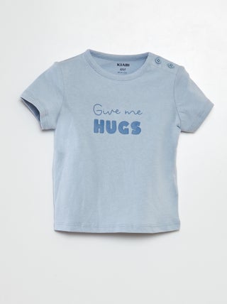 T-shirt con scritta