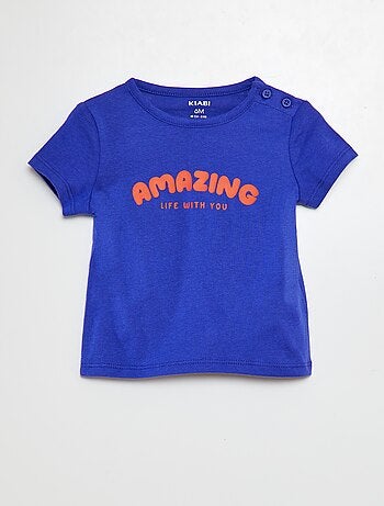T-shirt con scritta