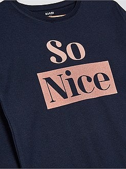 T-shirt con scritta - Kiabi