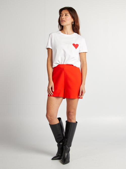 T-shirt con scritta EVJF - Kiabi