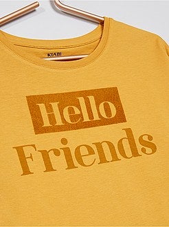 T-shirt con scritta - Kiabi