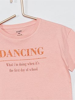 T-shirt con scritta - Kiabi