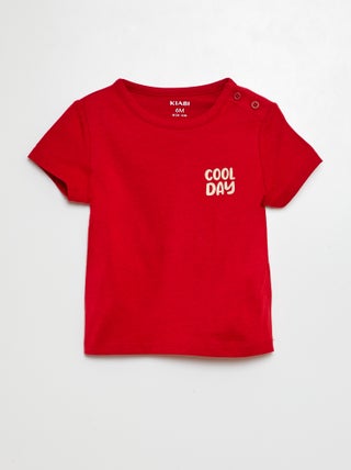 T-shirt con scritta