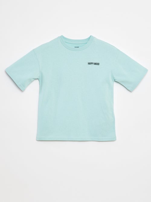 T-shirt con scritta stampata - Kiabi