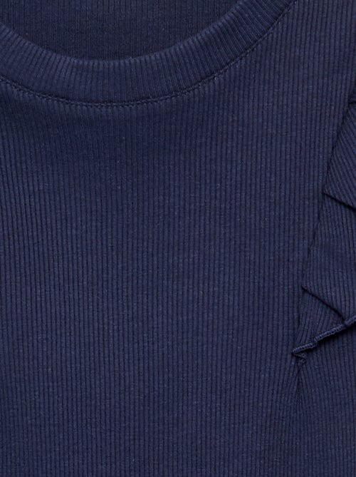T-shirt con spalle a volant - collezione facile da indossare - Kiabi