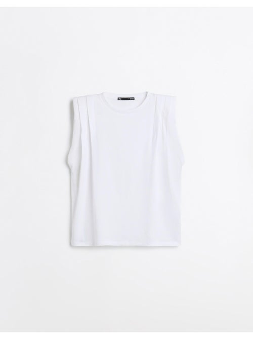 T-shirt con spalline, mo fashion - Kiabi T-shirt con spalline, mo fashion - Kiabi