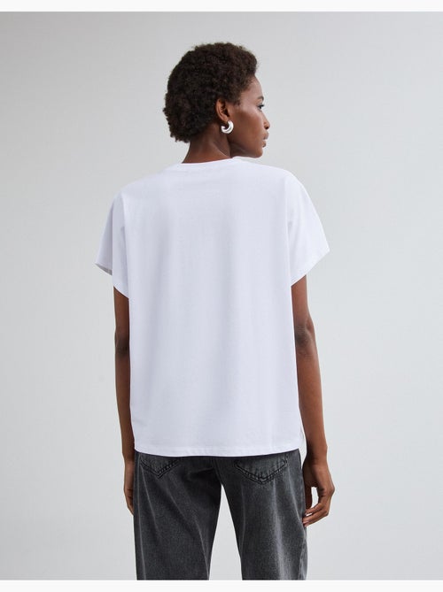 T-shirt con stampa a stagno, mo fashion - Kiabi
