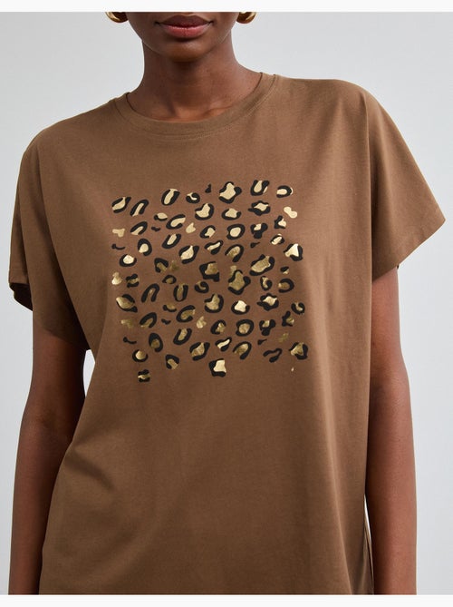 T-shirt con stampa a stagno, mo fashion - Kiabi