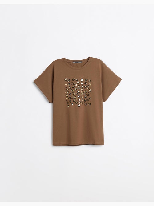 T-shirt con stampa a stagno, mo fashion - Kiabi