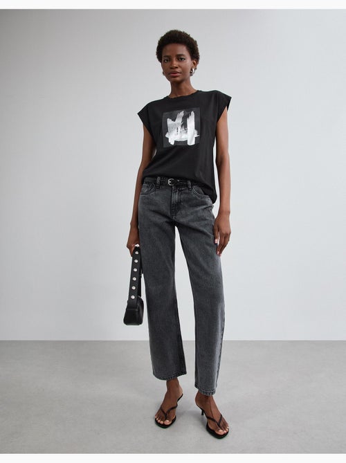 T-shirt con stampa a stagno, mo fashion - Kiabi