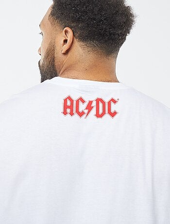 T-shirt con stampa 'AC/DC' a maniche corte