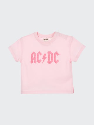 T-shirt con stampa 'ACDC'