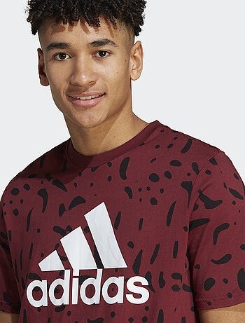 T-shirt con stampa 'Adidas'