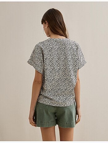 T-shirt con stampa animale, MO Fashion