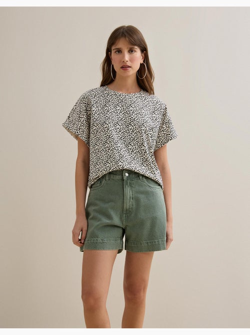 T-shirt con stampa animale, MO Fashion - Kiabi T-shirt con stampa animale, MO Fashion - Kiabi
