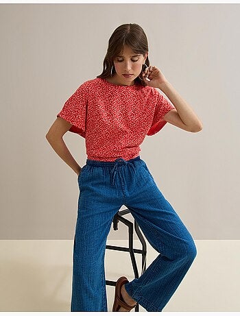 T-shirt con stampa animale, MO Fashion