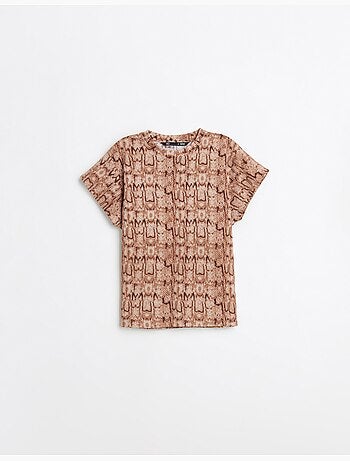 T-shirt con stampa animale, MO Fashion