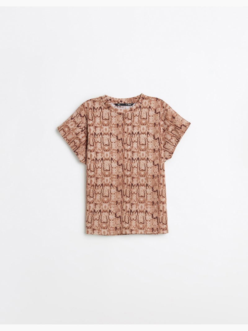 T-shirt con stampa animale, MO Fashion Viola - Kiabi