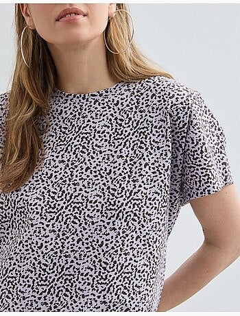 T-shirt con stampa animale, MO Fashion
