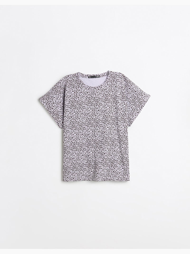 T-shirt con stampa animale, MO Fashion Viola - Kiabi