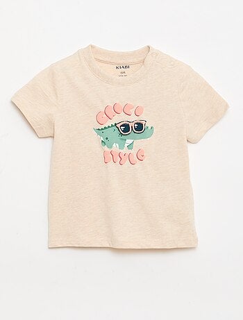 T-shirt con stampa animata